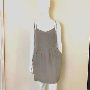 BCBG Dress Mini Cute  Summer Brown Size XS